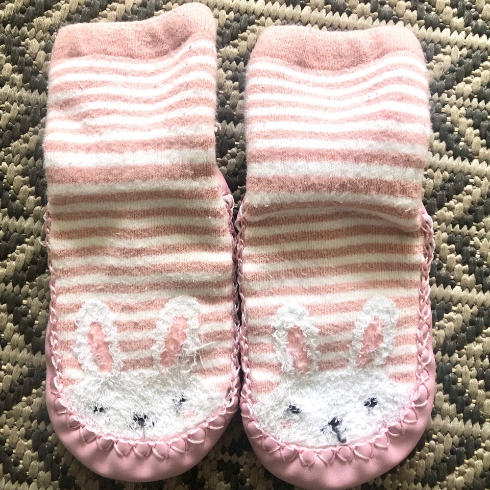 Infant Toddler Bunny Anti-Slip Sock Bootie Shoes